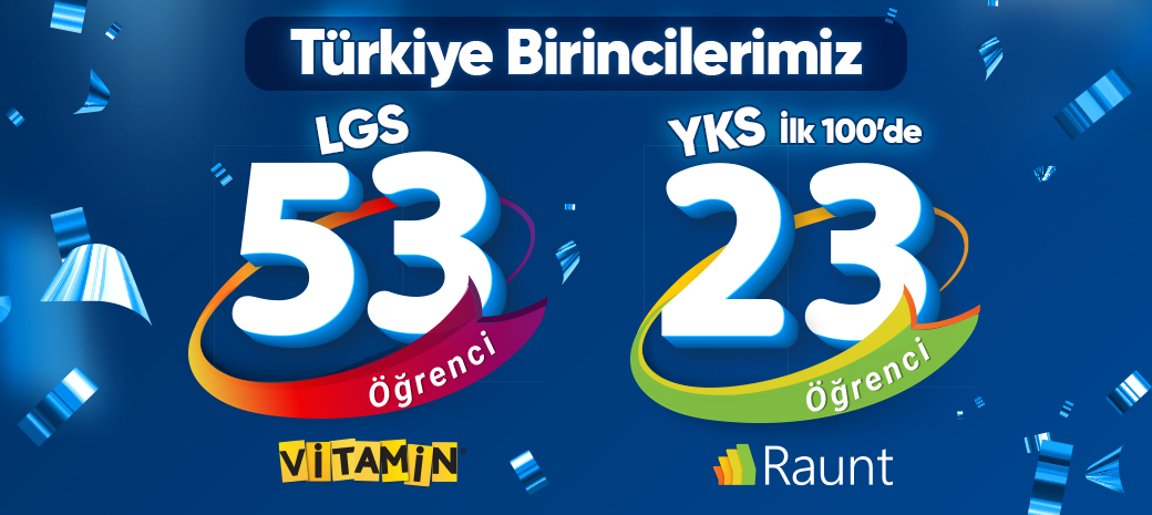 Türk Telekom Eğitim Şirketi Sebit'in Eğitim Çözümleri Vitamin LGS ve Raunt’tan 2026 sınav sonuçlarında güçlü performans